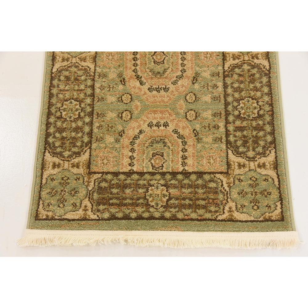Hamilton Palace Rug, Light Green (2' 0 x 6' 0). Picture 6