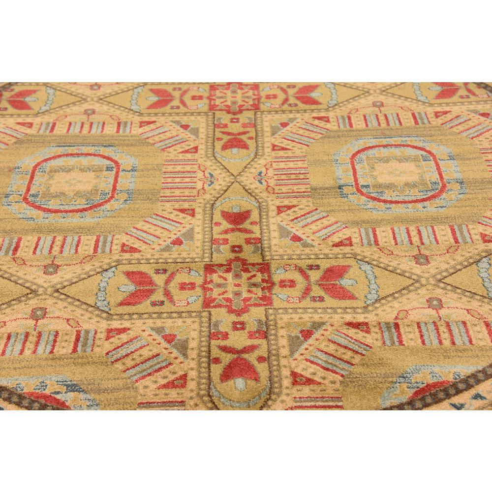 Lincoln Palace Rug, Red (8' 0 x 8' 0). Picture 5