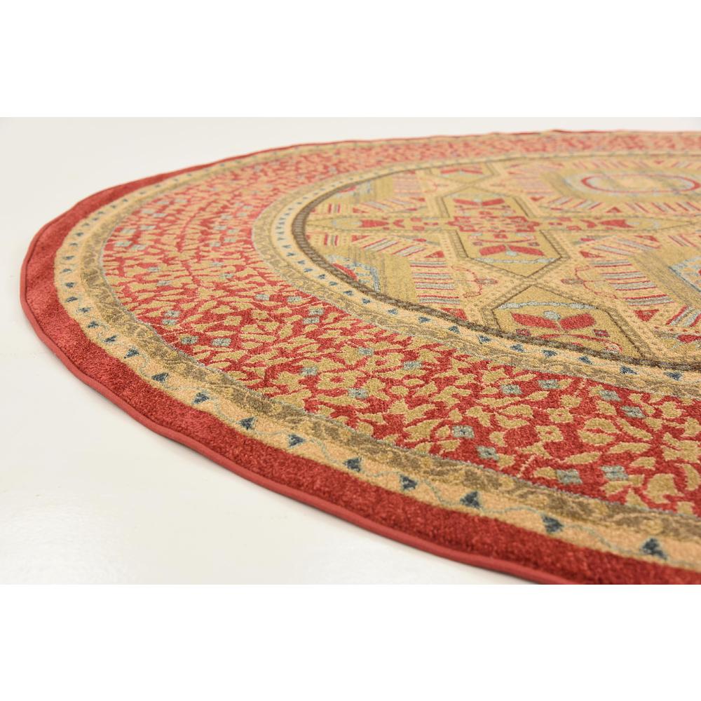 Lincoln Palace Rug, Red (8' 0 x 8' 0). Picture 6