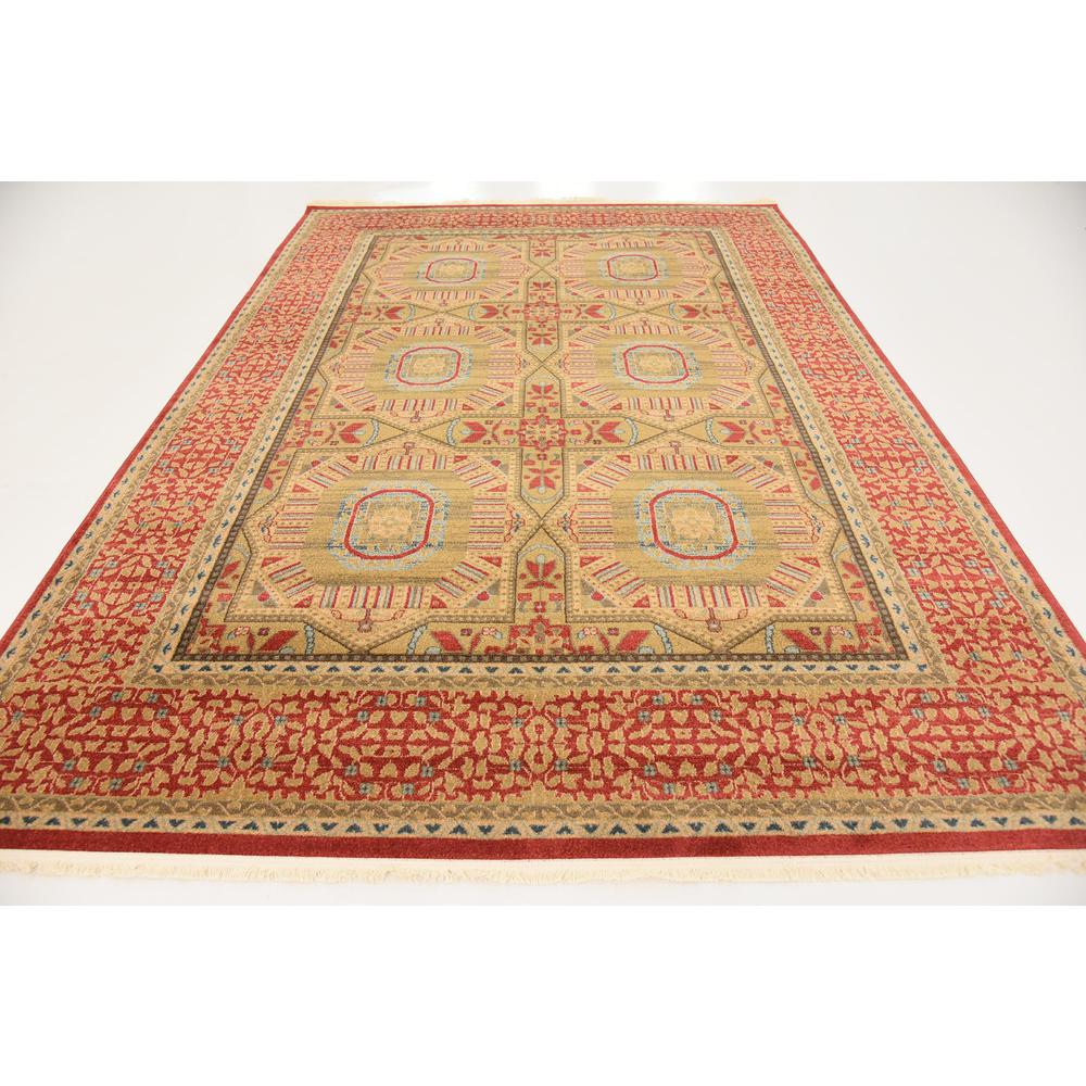 Lincoln Palace Rug, Red (7' 0 x 10' 0). Picture 4