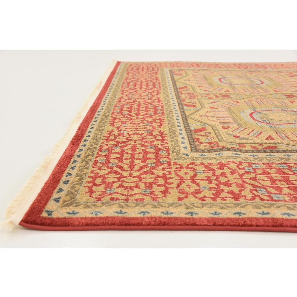 Lincoln Palace Rug, Red (7' 0 x 10' 0). Picture 6
