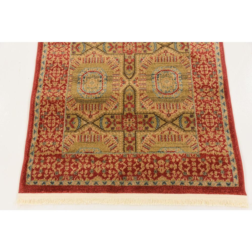 Lincoln Palace Rug, Red (2' 7 x 10' 0). Picture 6