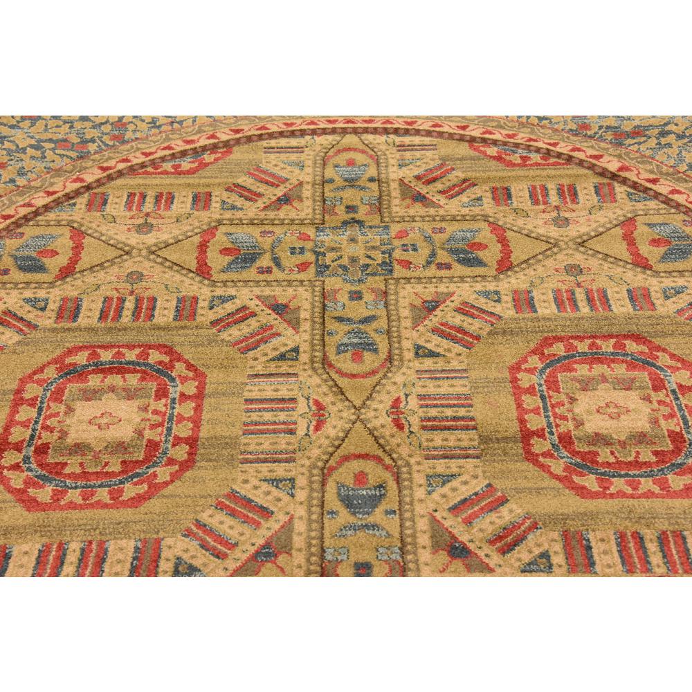 Lincoln Palace Rug, Blue (8' 0 x 8' 0). Picture 4