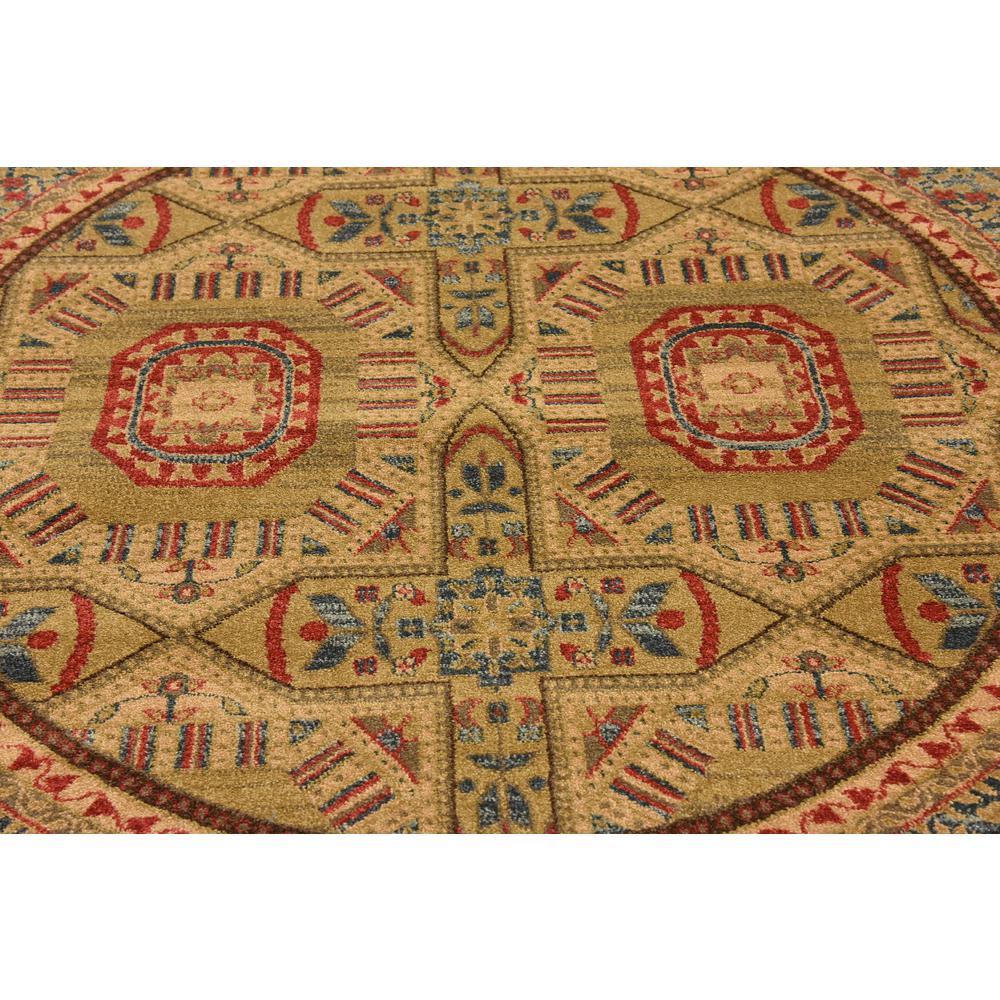 Lincoln Palace Rug, Blue (6' 0 x 6' 0). Picture 5