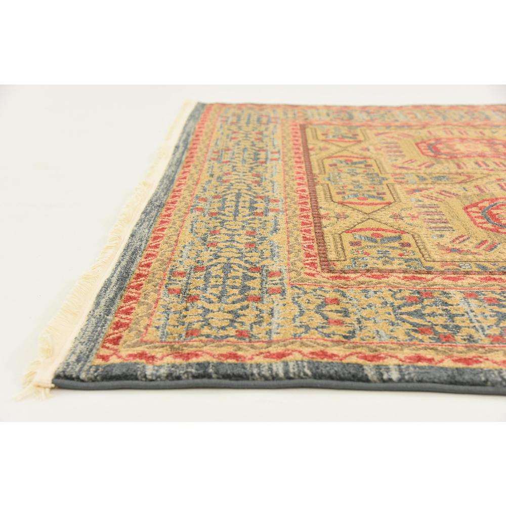 Lincoln Palace Rug, Blue (5' 0 x 8' 0). Picture 6