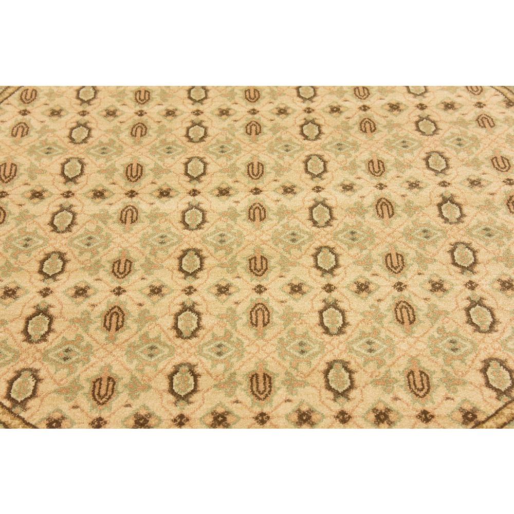 Jefferson Palace Rug, Tan (6' 0 x 6' 0). Picture 5