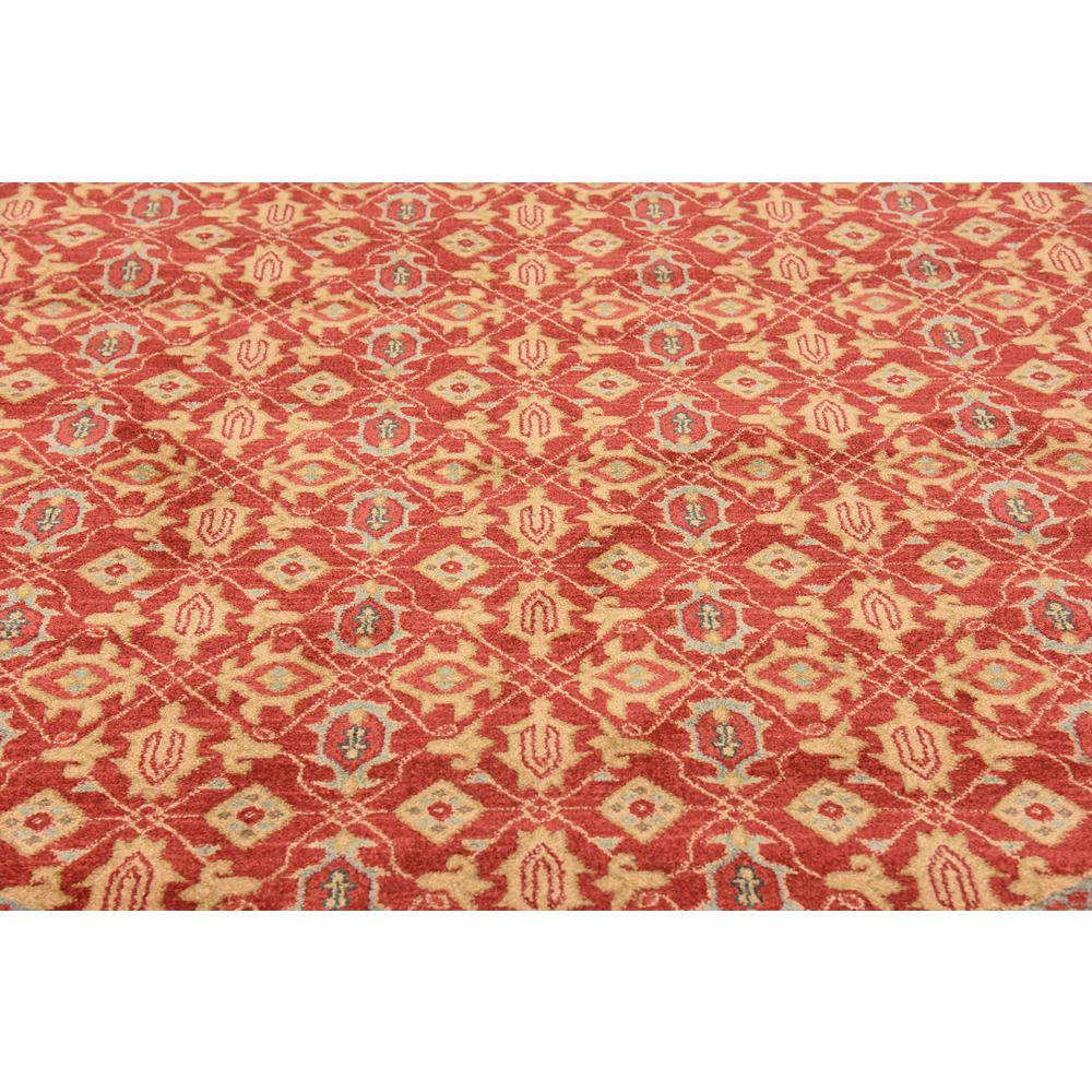 Jefferson Palace Rug, Red (8' 0 x 8' 0). Picture 5