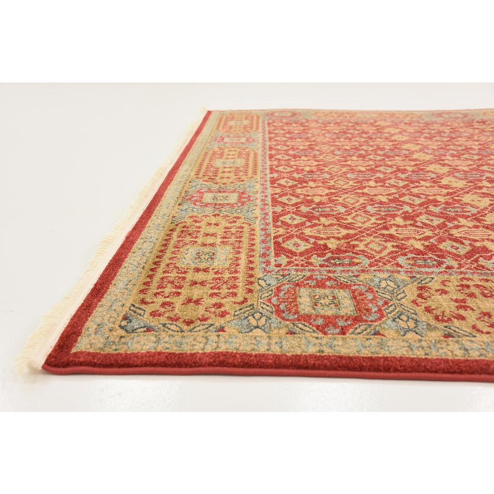 Jefferson Palace Rug, Red (7' 0 x 10' 0). Picture 6