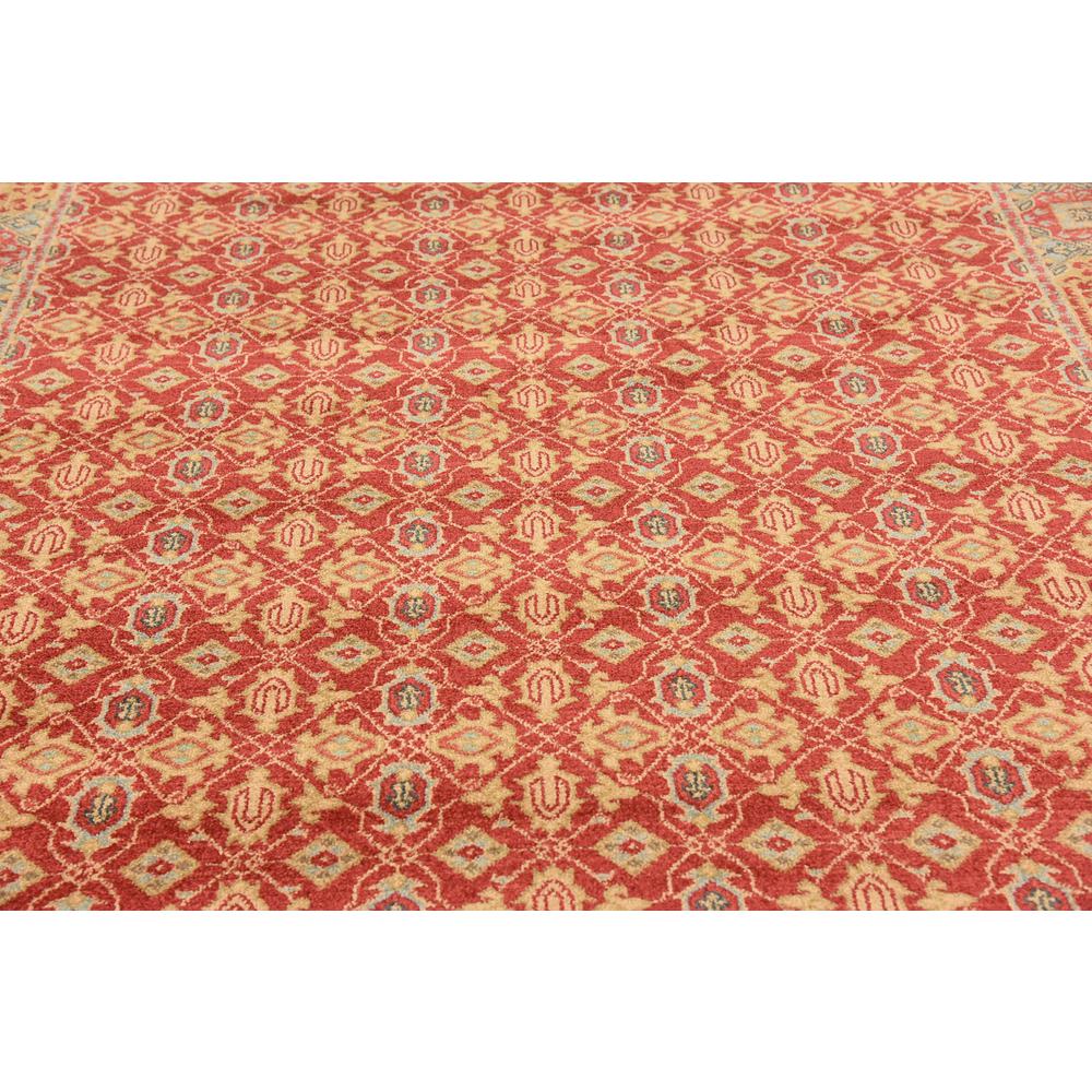 Jefferson Palace Rug, Red (6' 0 x 9' 0). Picture 5