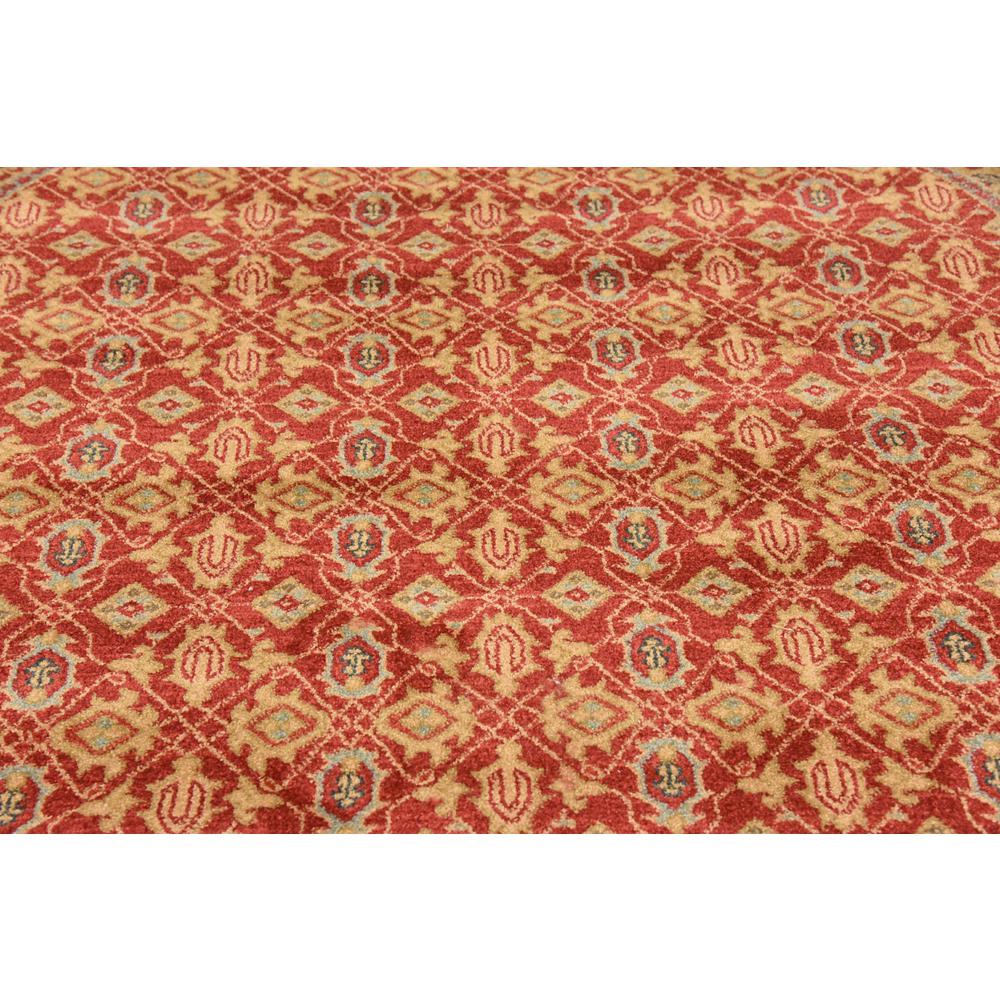 Jefferson Palace Rug, Red (6' 0 x 6' 0). Picture 5