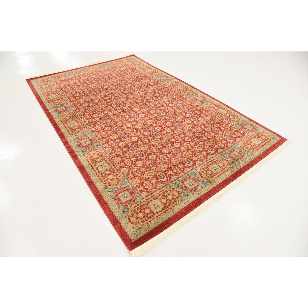 Jefferson Palace Rug, Red (5' 0 x 8' 0). Picture 3
