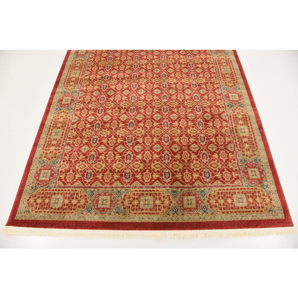 Jefferson Palace Rug, Red (5' 0 x 8' 0). Picture 6