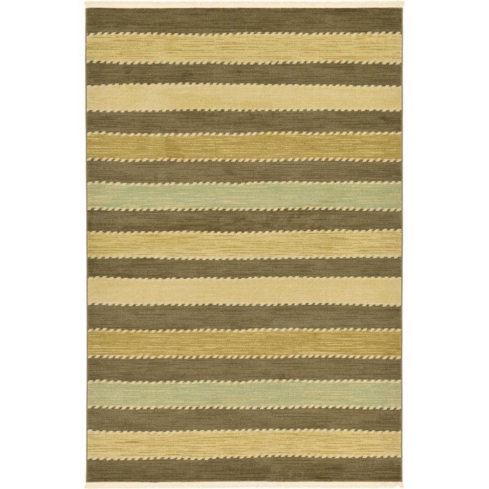 Monterey Fars Rug, Brown (6' 0 x 9' 0). Picture 1
