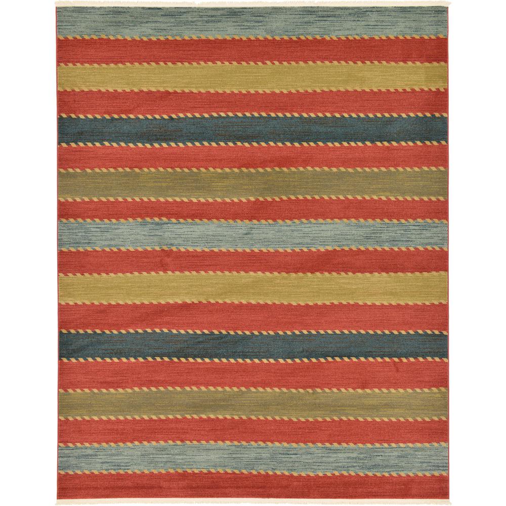 Monterey Fars Rug, Red (8' 0 x 10' 0). Picture 1