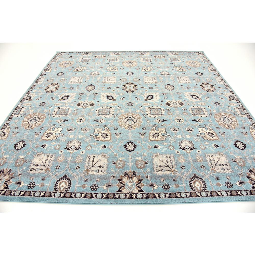Amelia Tradition Rug, Light Blue (8' 4 x 8' 4). Picture 4