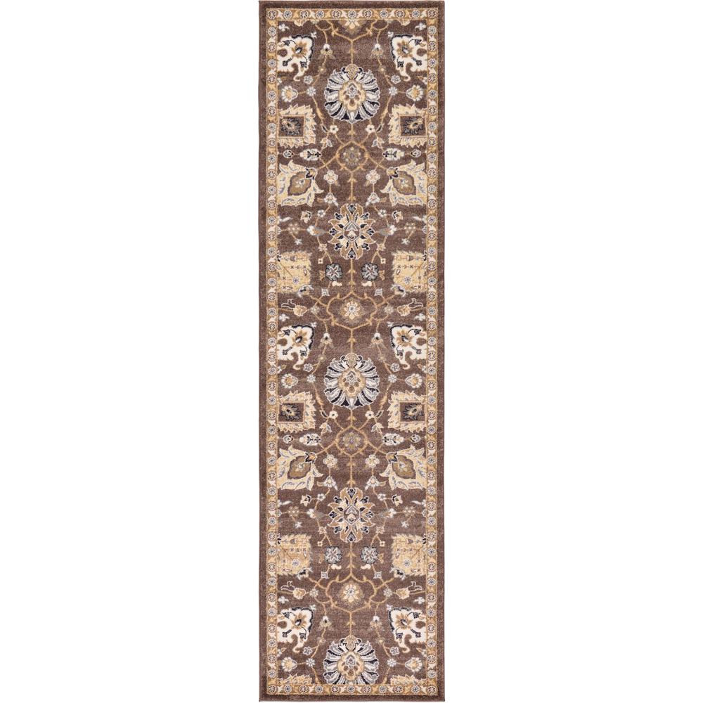 Amelia Tradition Rug, Brown (2' 7 x 10' 0). The main picture.