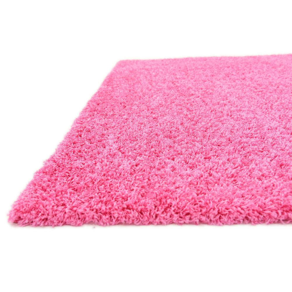 Solid Shag Rug, Bubblegum Pink (8' 2 x 8' 2). Picture 6