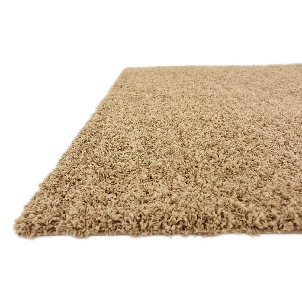 Solid Shag Rug, Cocoa (8' 2 x 8' 2). Picture 6