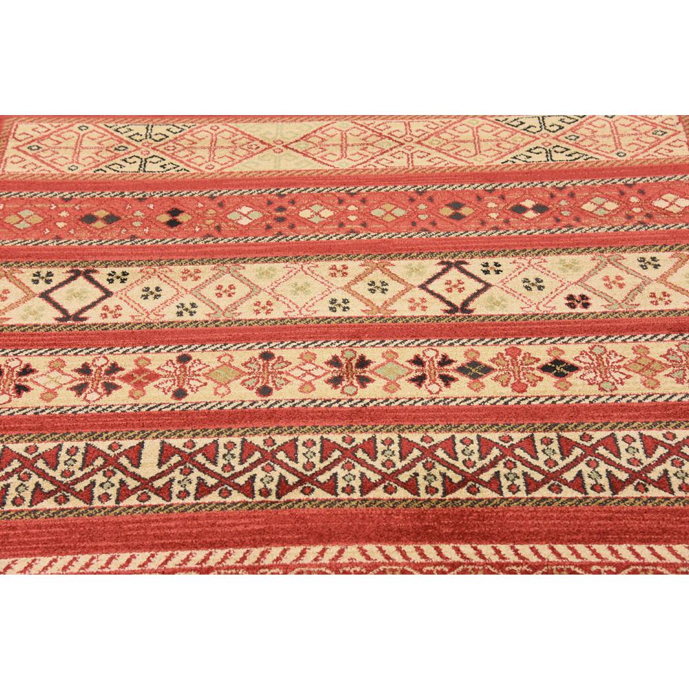 Pasadena Fars Rug, Rust Red (6' 0 x 6' 0). Picture 5