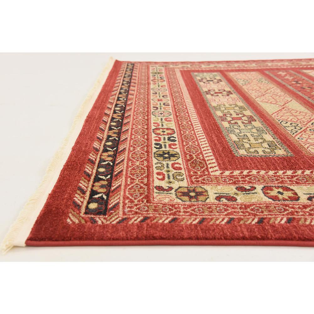 Pasadena Fars Rug, Rust Red (6' 0 x 6' 0). Picture 6