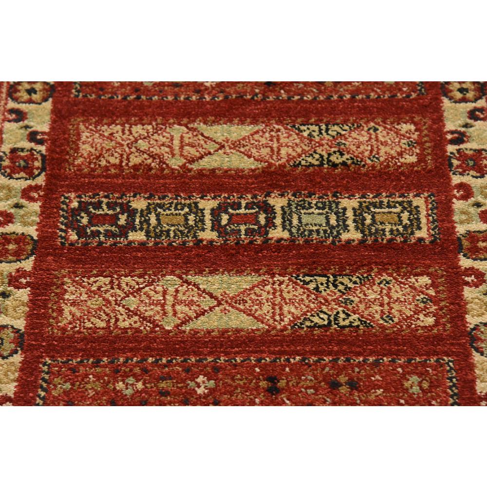 Pasadena Fars Rug, Rust Red (2' 0 x 6' 0). Picture 5