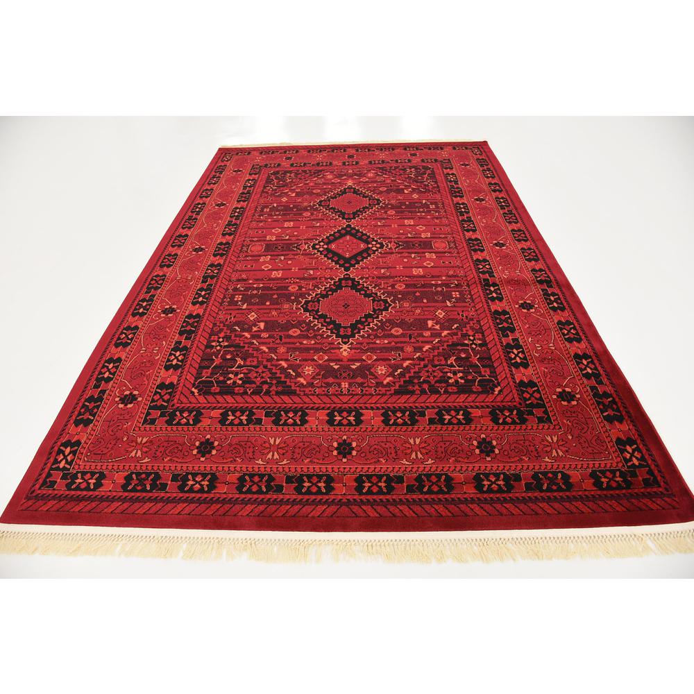Lincoln Tekke Rug, Red (6' 0 x 9' 0). Picture 4