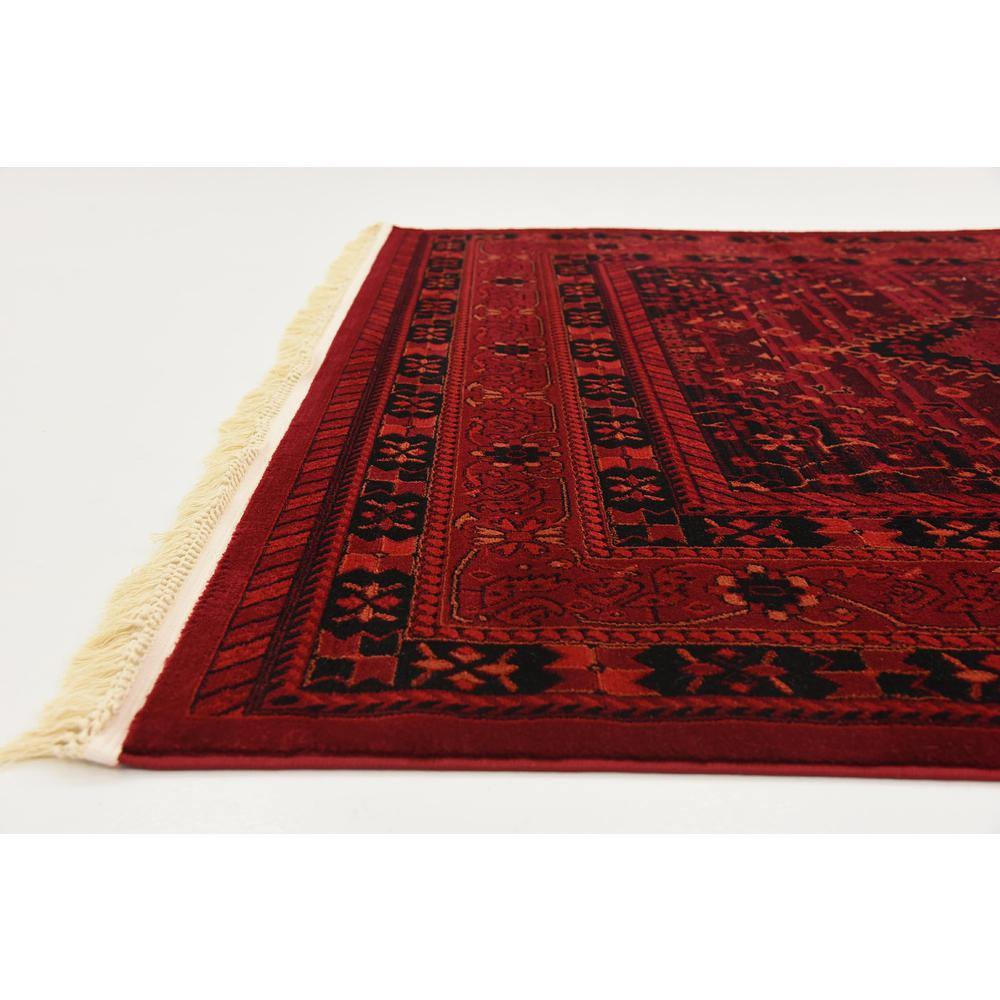 Lincoln Tekke Rug, Red (6' 0 x 9' 0). Picture 6
