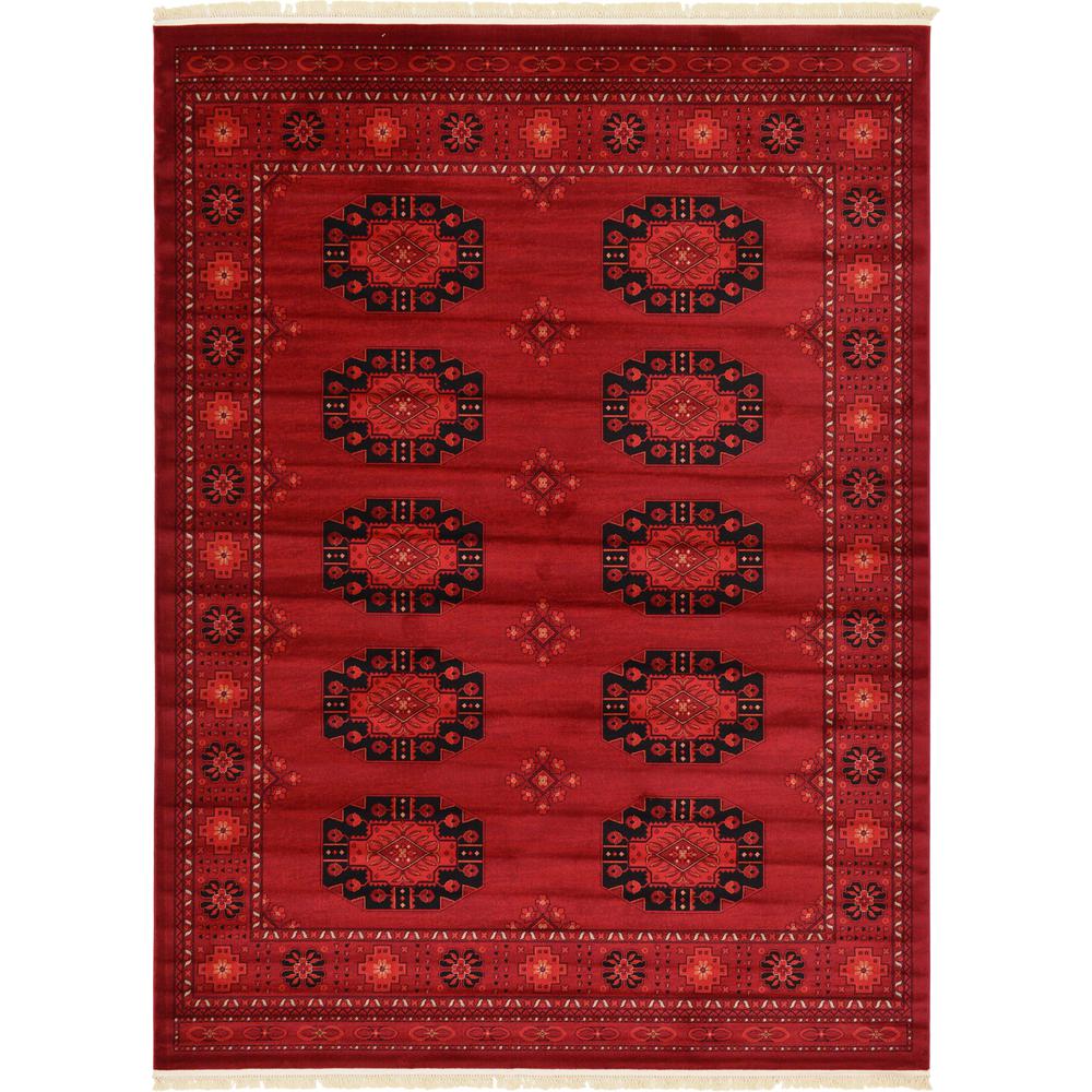 Cleveland Tekke Rug, Red (9' 0 x 12' 0). Picture 1
