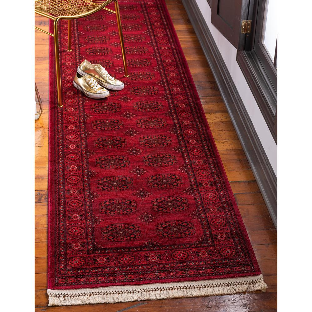 Cleveland Tekke Rug, Red (2' 7 x 10' 0). Picture 2