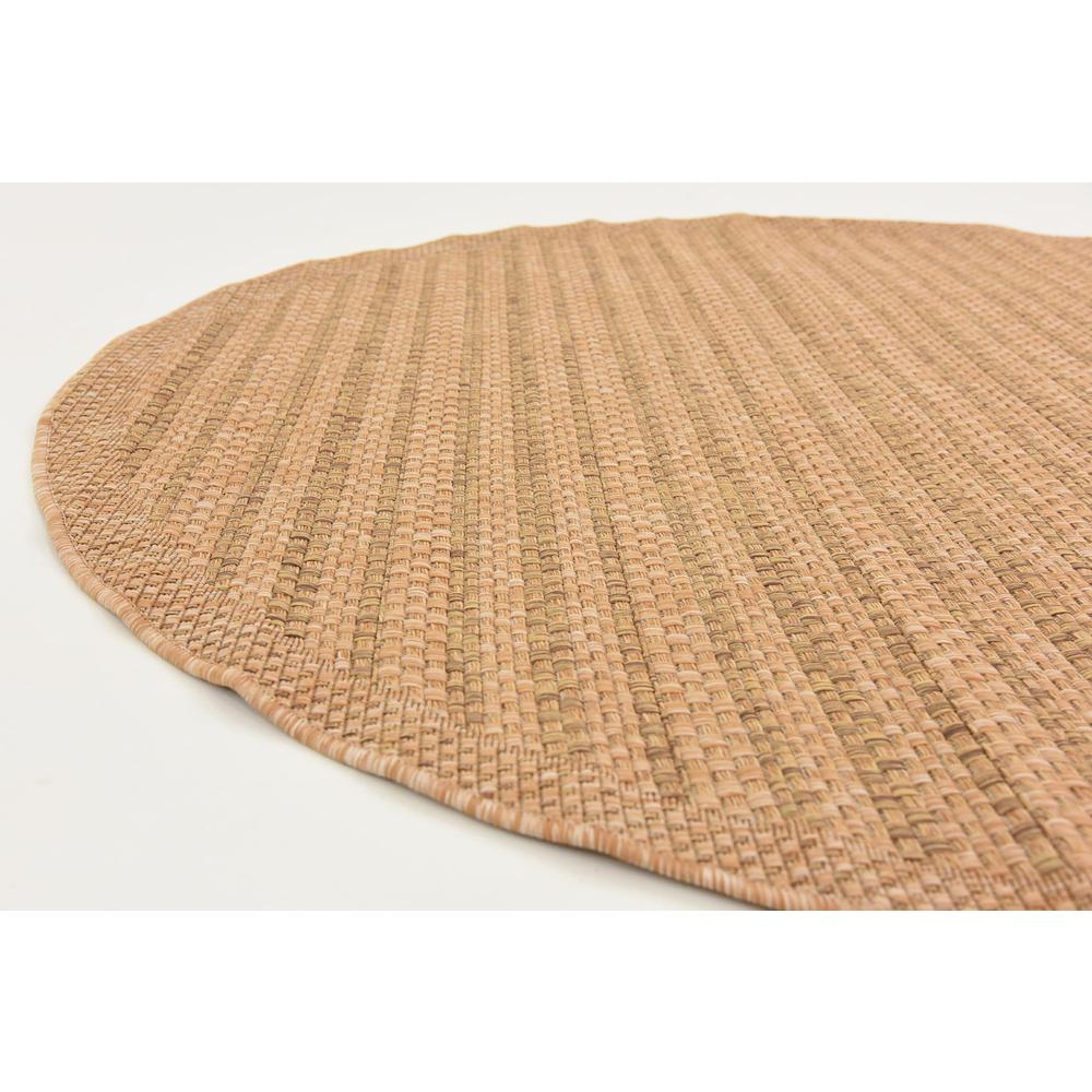 Outdoor Checkered Rug, Light Brown (6' 0 x 6' 0). Picture 6