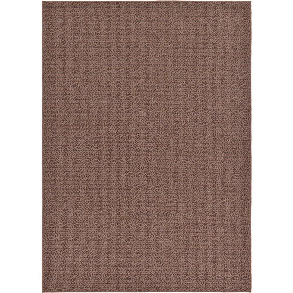 Outdoor Links Rug, Brown (7' 0 x 10' 0). Picture 1