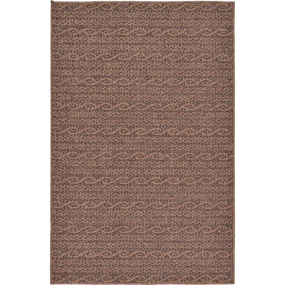 Unique Loom Outdoor Links Rug. Picture 1