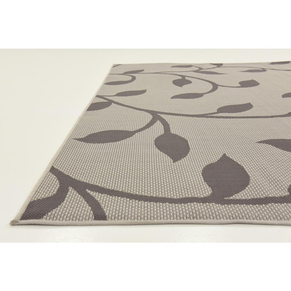 Outdoor Botanical Rug, Gray (7' 0 x 10' 0). Picture 6
