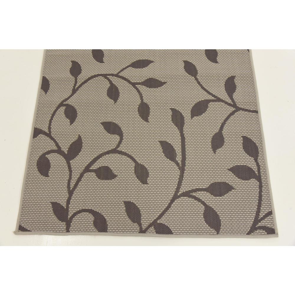 Outdoor Botanical Rug, Gray (3' 3 x 5' 0). Picture 5