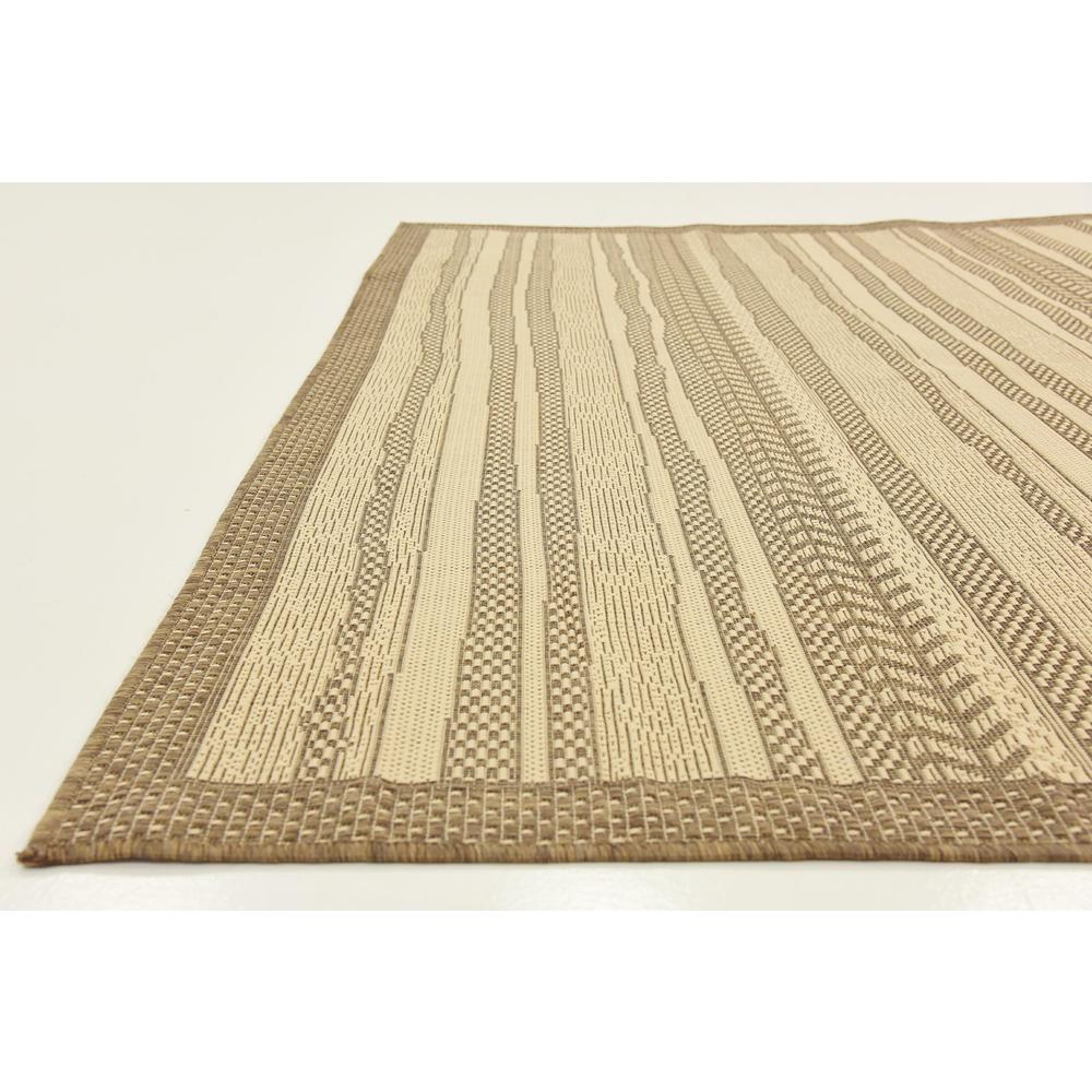 Outdoor Lines Rug, Brown (7' 0 x 10' 0). Picture 6