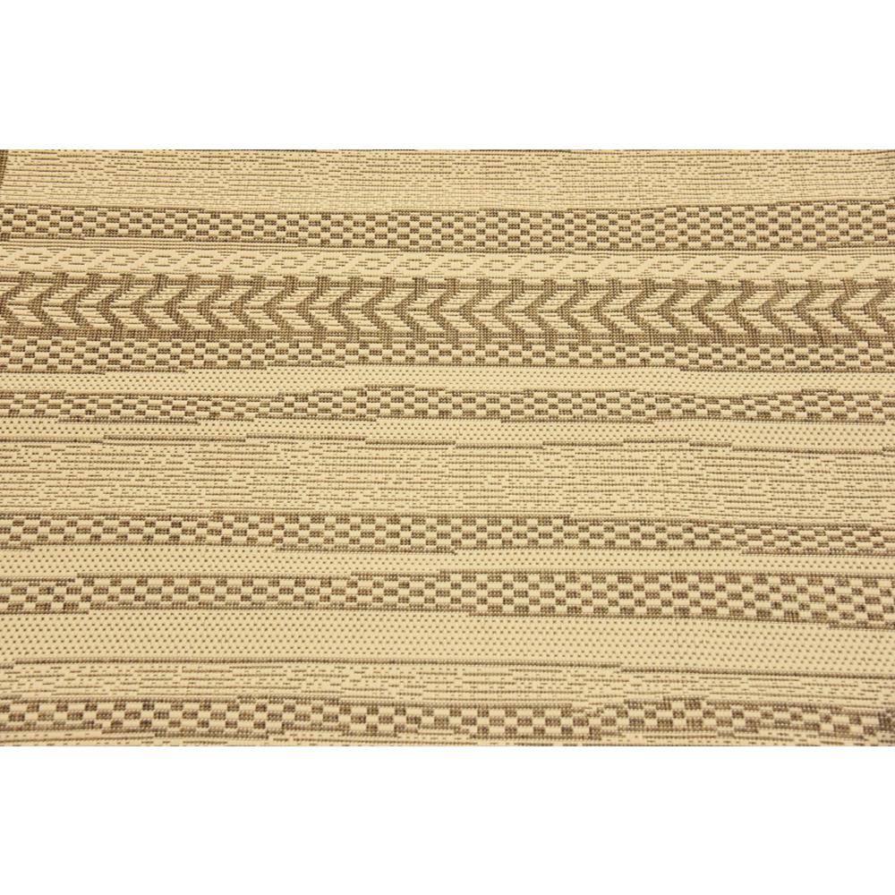 Unique Loom Outdoor Lines Rug. Picture 4