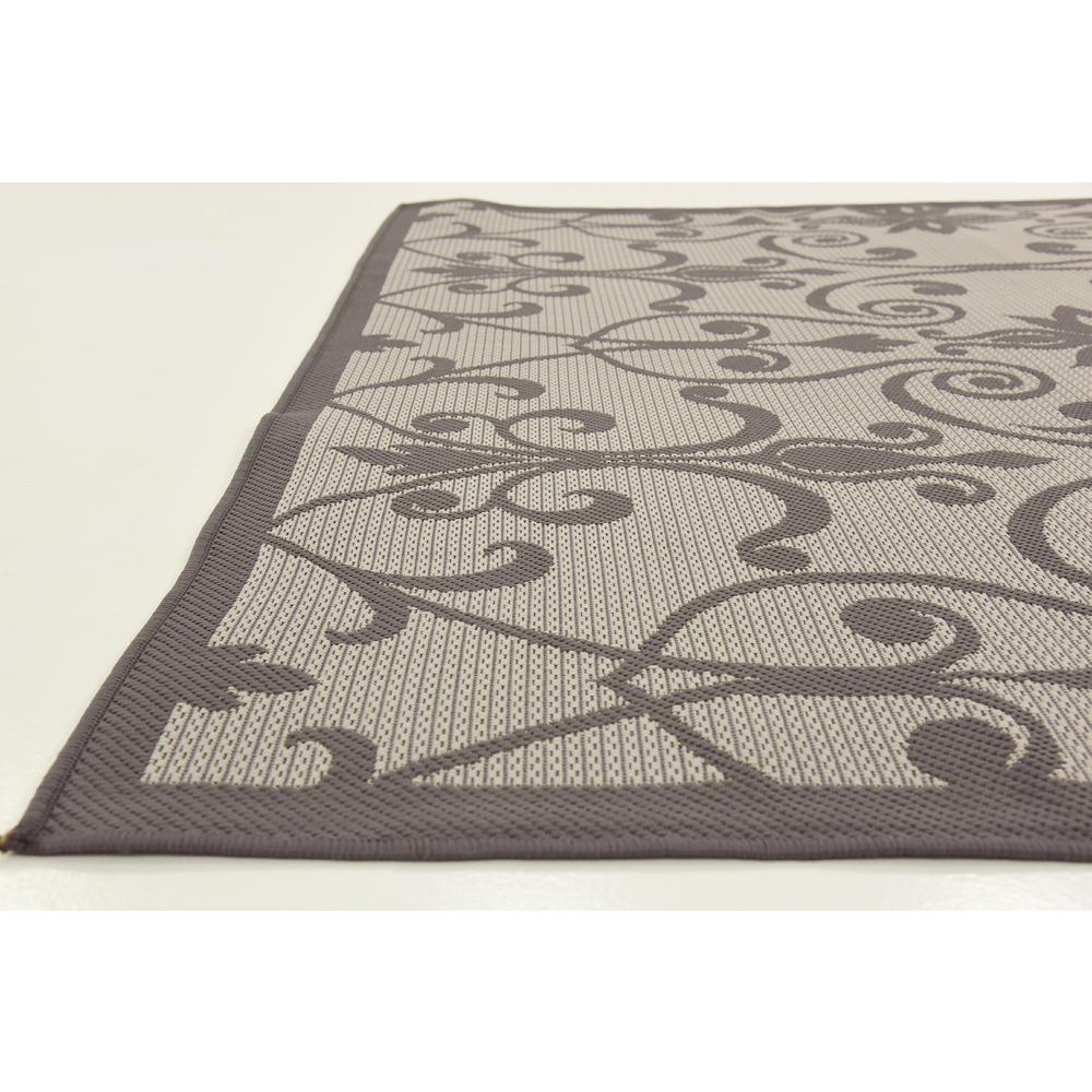 Outdoor Gate Rug, Gray (6' 0 x 6' 0). Picture 6