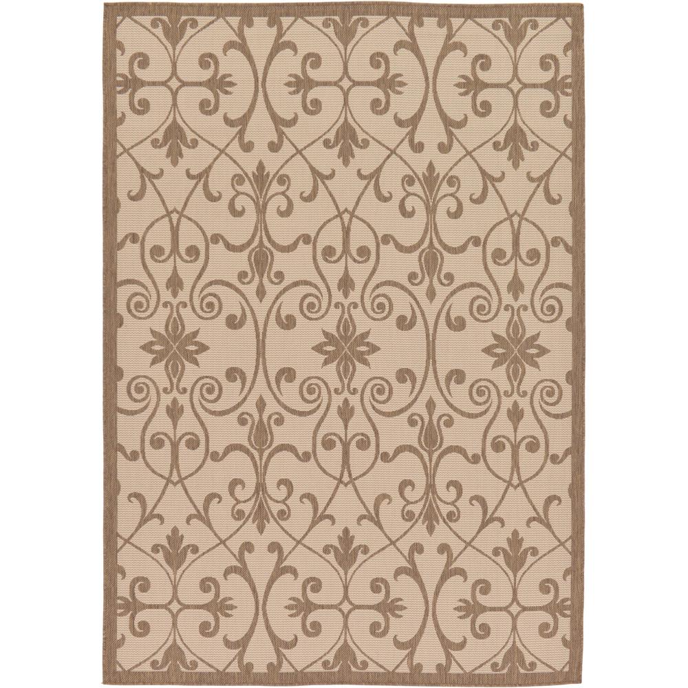 Outdoor Gate Rug, Brown (7' 0 x 10' 0). Picture 1