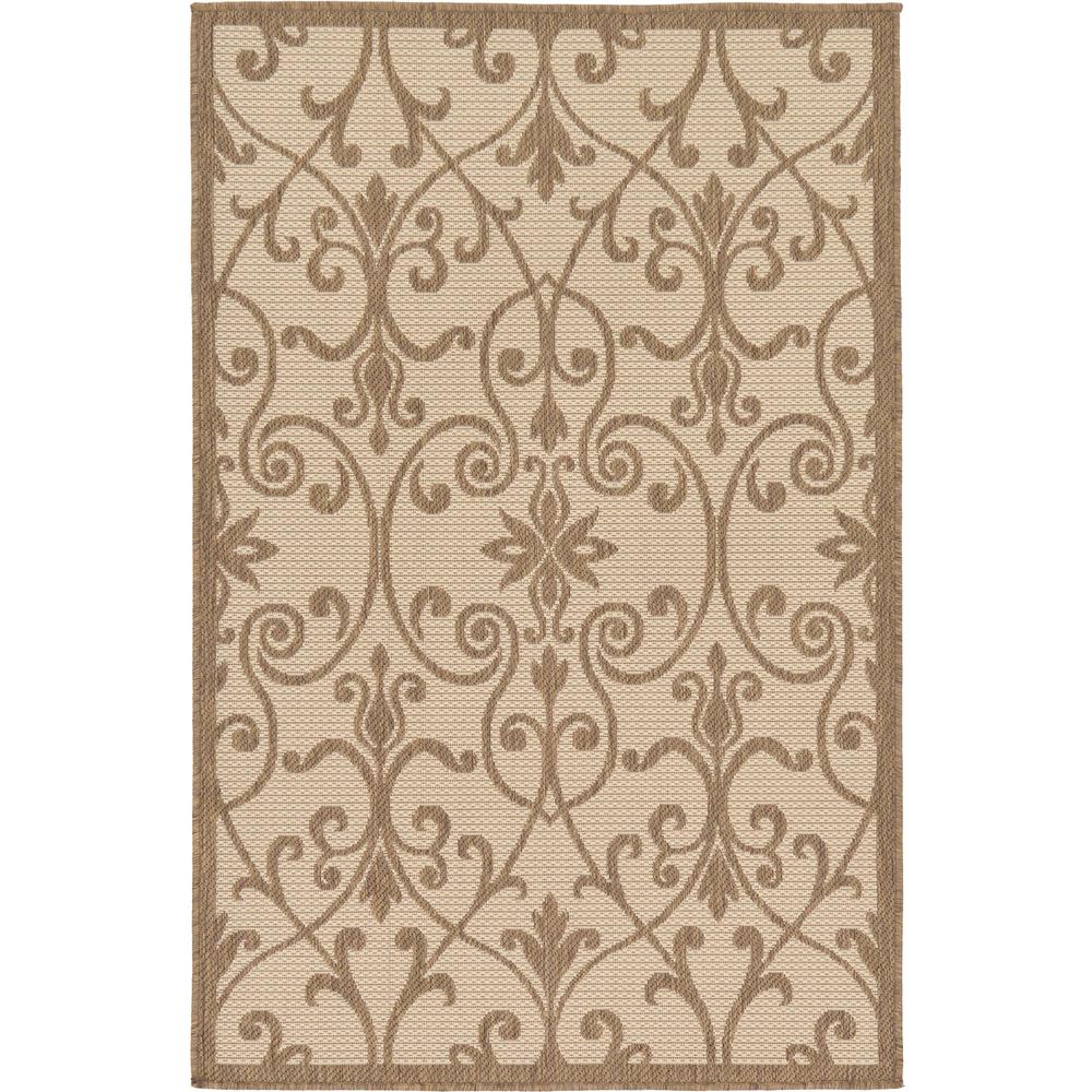 Outdoor Gate Rug, Brown (3' 3 x 5' 0). Picture 1