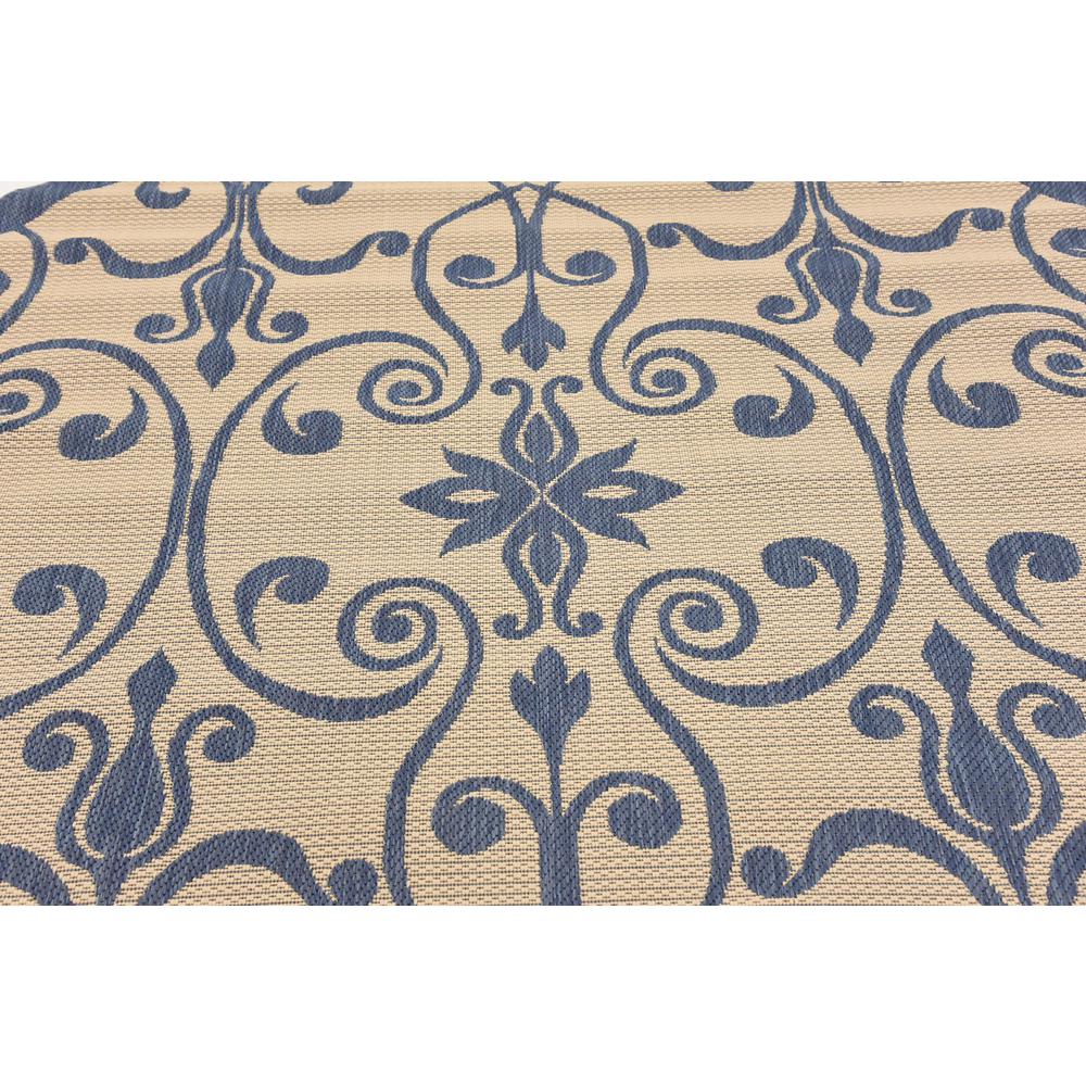 Outdoor Gate Rug, Blue (6' 0 x 6' 0). Picture 5