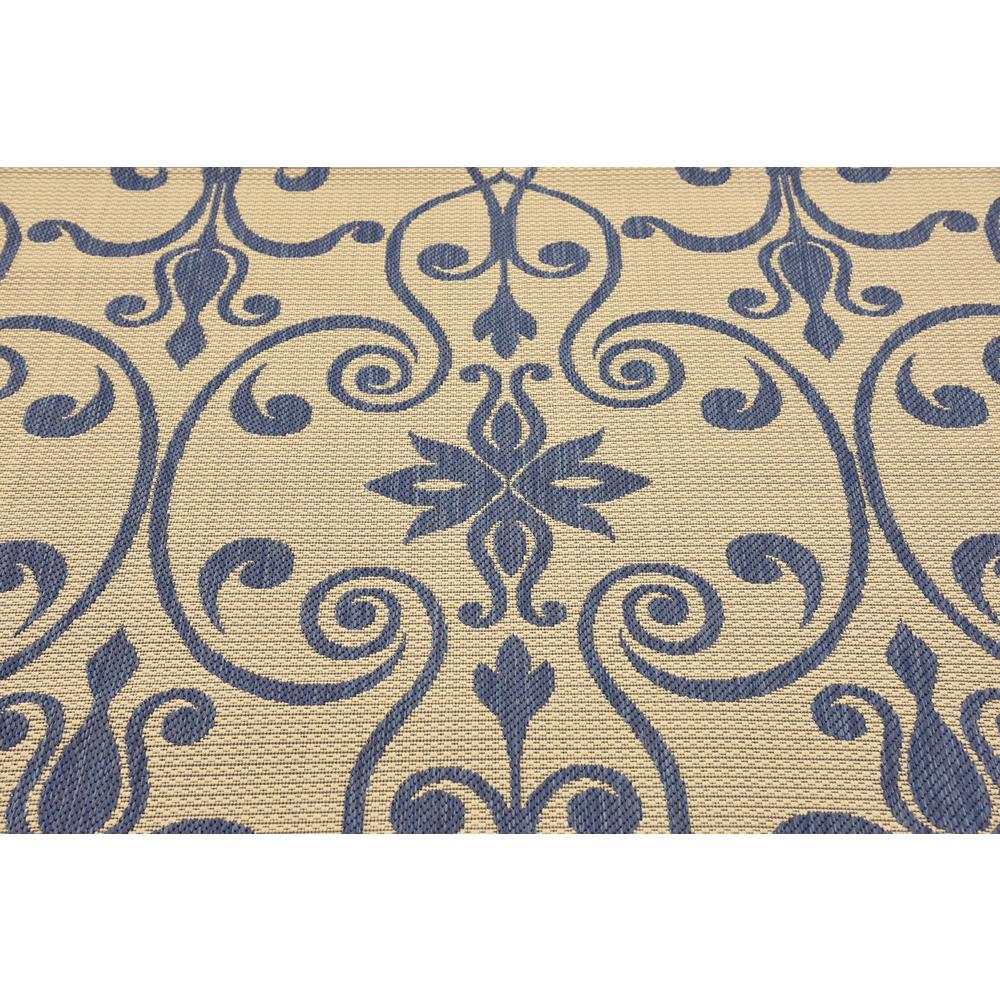 Outdoor Gate Rug, Blue (5' 3 x 8' 0). Picture 5