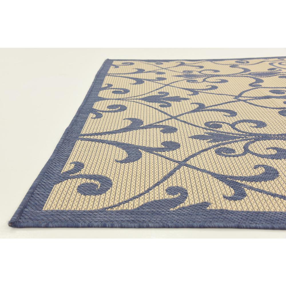 Outdoor Gate Rug, Blue (5' 3 x 8' 0). Picture 6