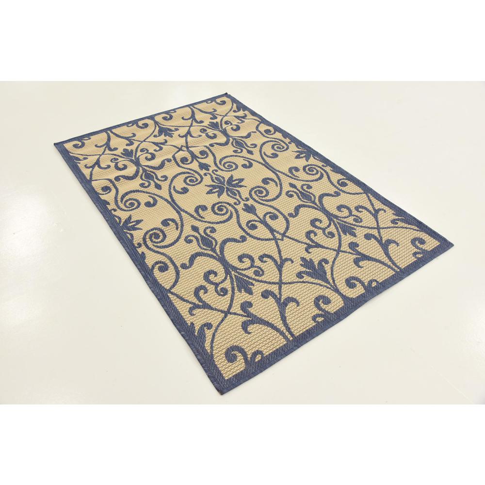Outdoor Gate Rug, Blue (3' 3 x 5' 0). Picture 3