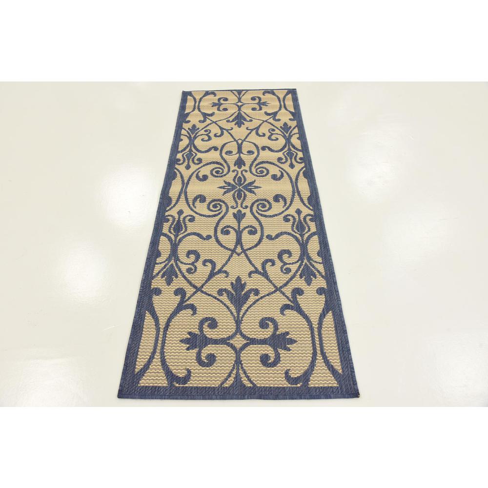 Outdoor Gate Rug, Blue (2' 2 x 6' 0). Picture 4