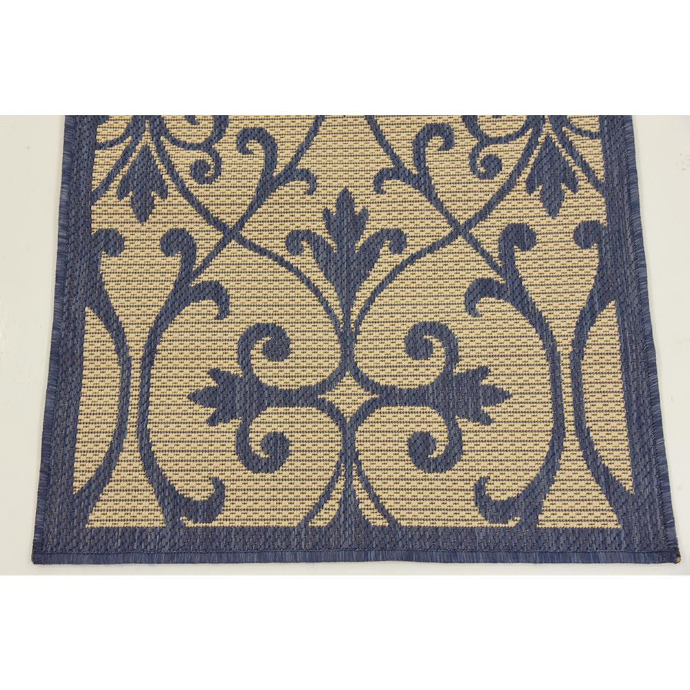 Outdoor Gate Rug, Blue (2' 2 x 6' 0). Picture 6