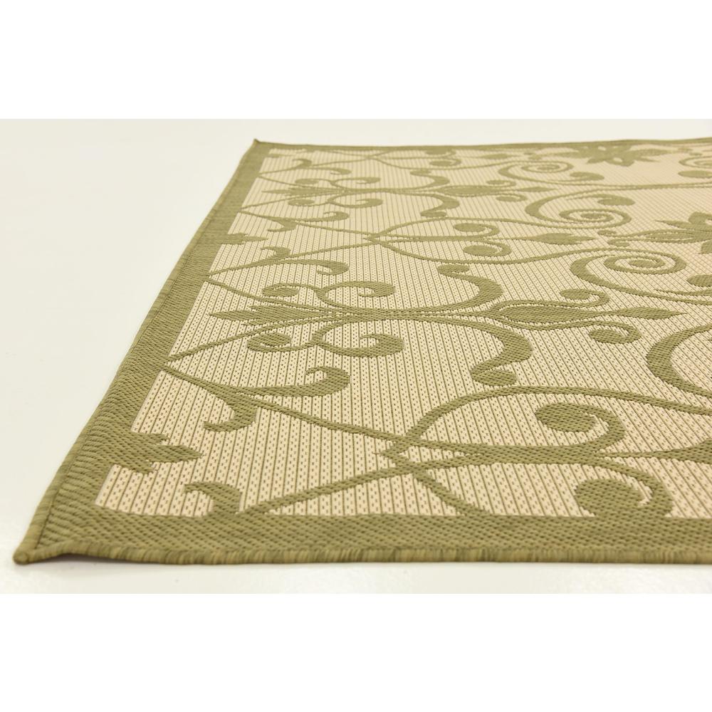 Outdoor Gate Rug, Light Green (6' 0 x 6' 0). Picture 6