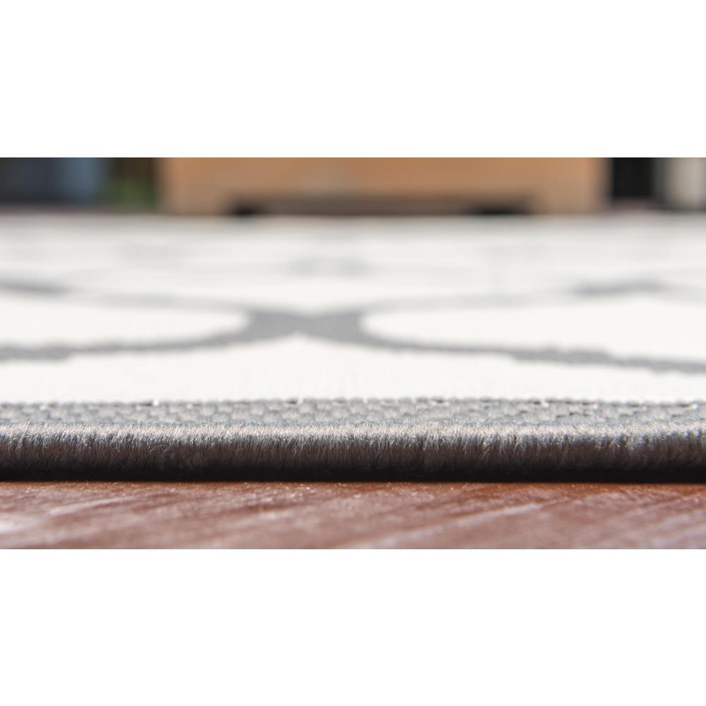 Outdoor Moroccan Rug, Gray (7' 0 x 10' 0). Picture 5