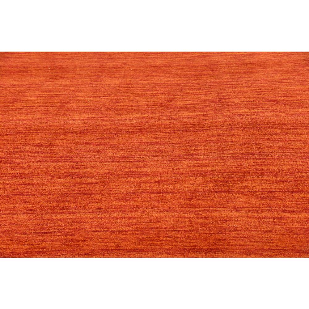 Solid Gava Rug, Rust Red (9' 10 x 13' 0). Picture 5