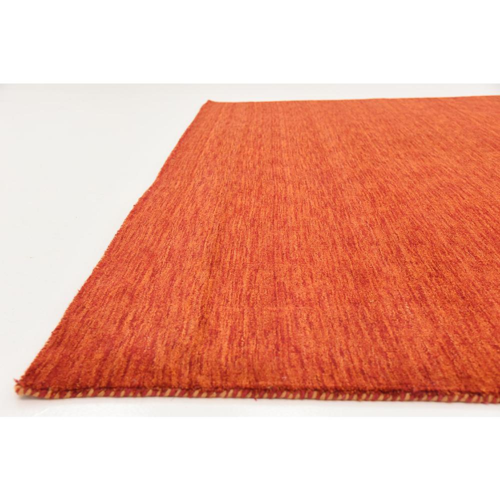 Solid Gava Rug, Rust Red (9' 10 x 13' 0). Picture 6
