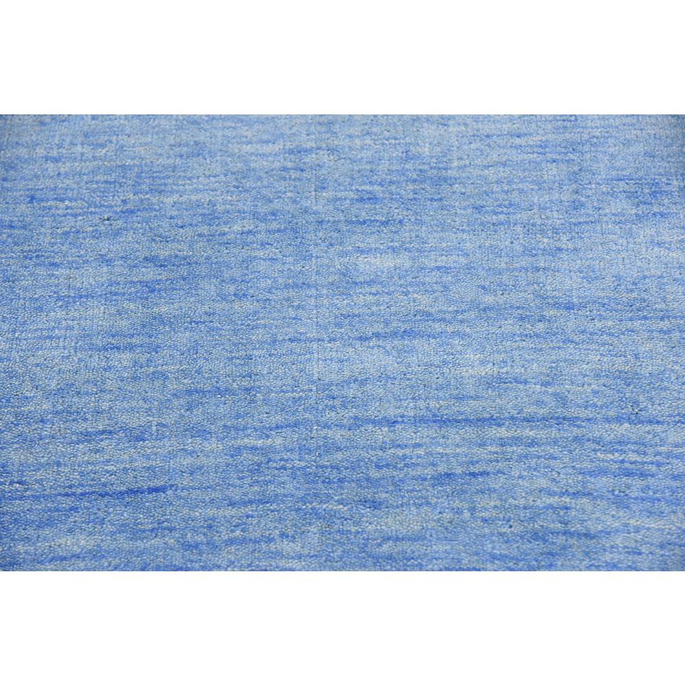 Solid Gava Rug, Light Blue (2' 7 x 16' 5). Picture 5